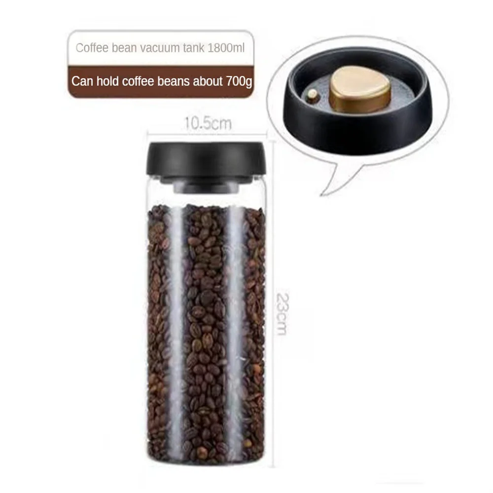 Boîte hermétique en verre pour café en grains Nesty (vue 7)