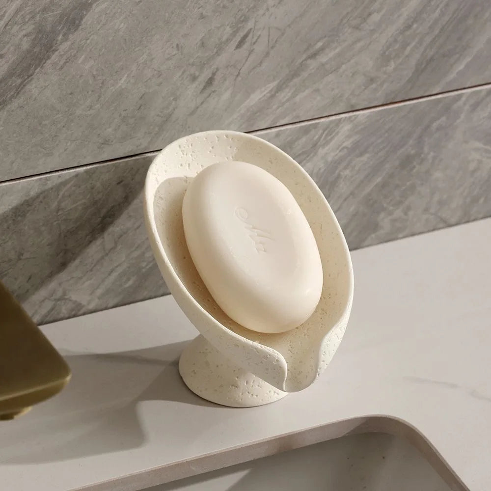 Distributeur de savon en céramique, esprit wabi-sabi, 450ml - Nesty (vue 10)