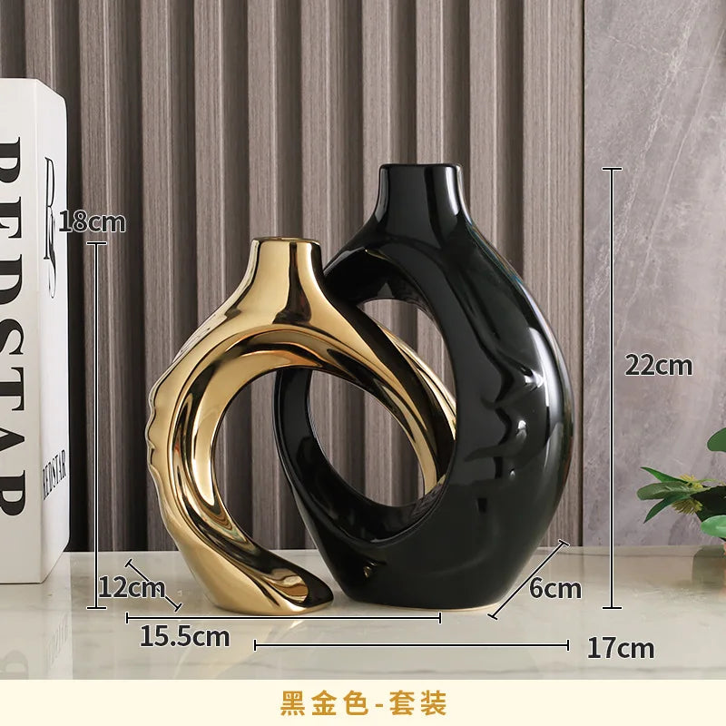 Vase en poterie — silhouette simple et ronde (vue 5) - Nesty