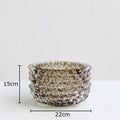 Vase en verre froissé transparent (vue 11) - Nesty