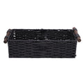 Panier de rangement tressé en corde de papier, 35x15x10cm - Nesty (vue 6)
