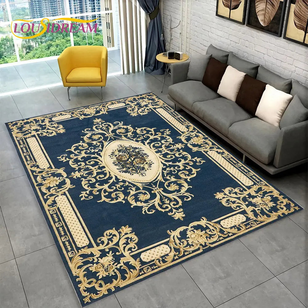 Tapis bohème multicolore pour salon et chambre Nesty (vue 19)