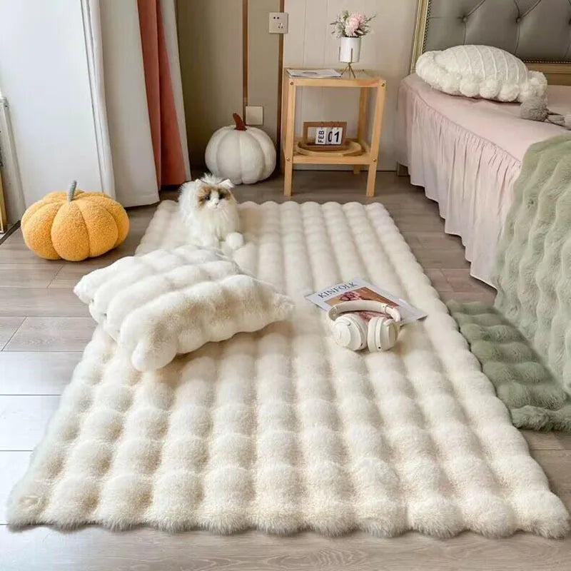 Tapis moelleux façon fourrure Nesty - Coloris variés (vue 14)