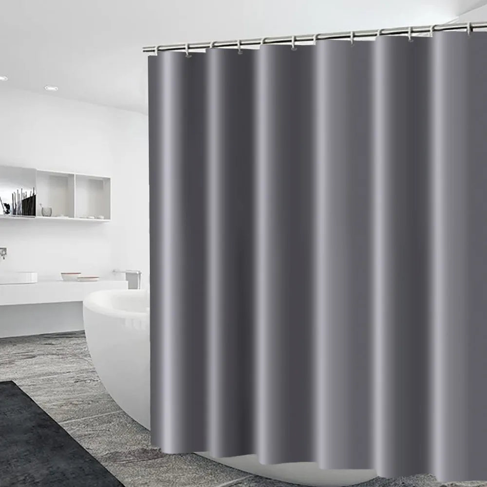 Rideau de douche épais grand format — 230 x 200 cm, plusieurs coloris - Nesty (vue 1)
