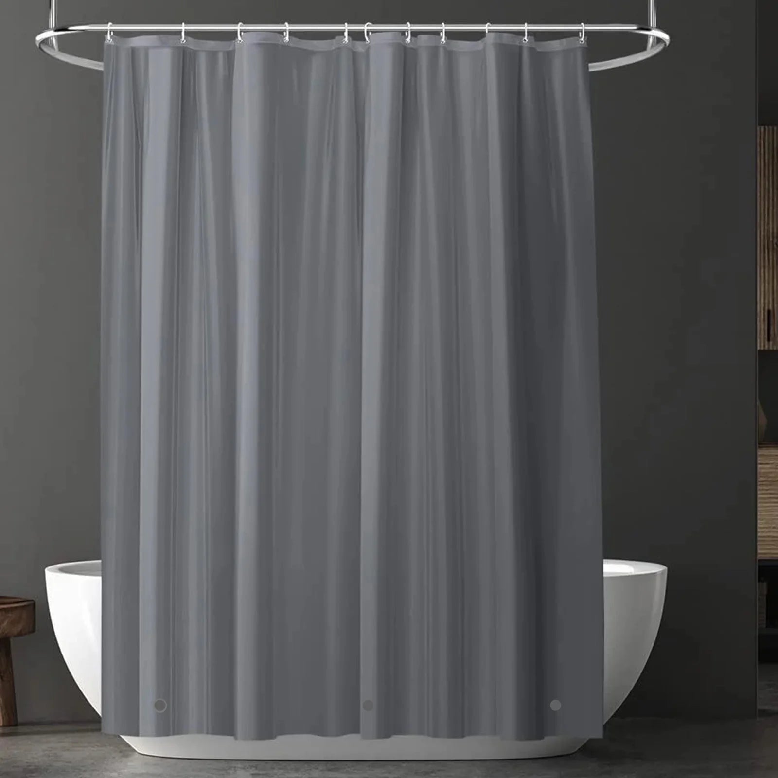 Doublure de rideau de douche légère avec aimants et crochets - Nesty (vue 7)