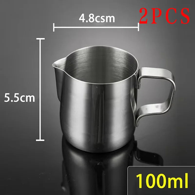 Pichet à lait en inox pour mousse et latte art (vue 7) - Nesty