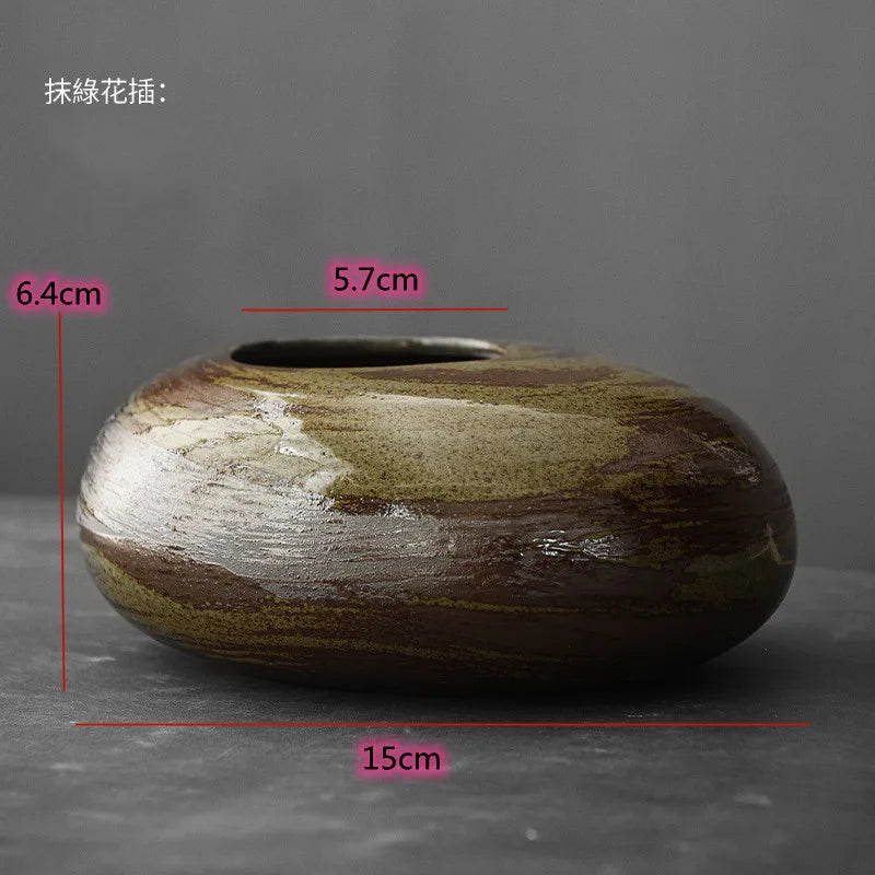 Vase en céramique brute Nesty - Petit format esprit zen (vue 13)