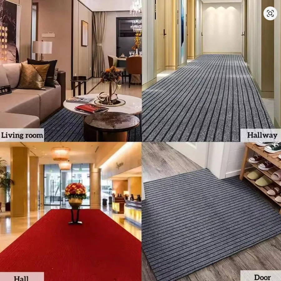 Tapis long à rayures classiques — cuisine et entrée (vue 5) - Nesty