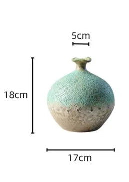 Vase en céramique façonné à la main, couleurs peintes - Nesty (vue 7)