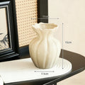 Vase en céramique crème, style français - Nesty (vue 8)
