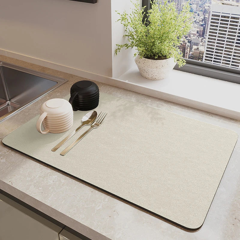 Tapis de cuisine long en diatomée Nesty - Antidérapant (vue 5)