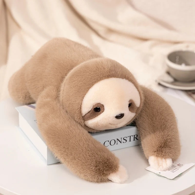 Peluche animal de forêt à longs bras Nesty - Coussin doudou (vue 9)