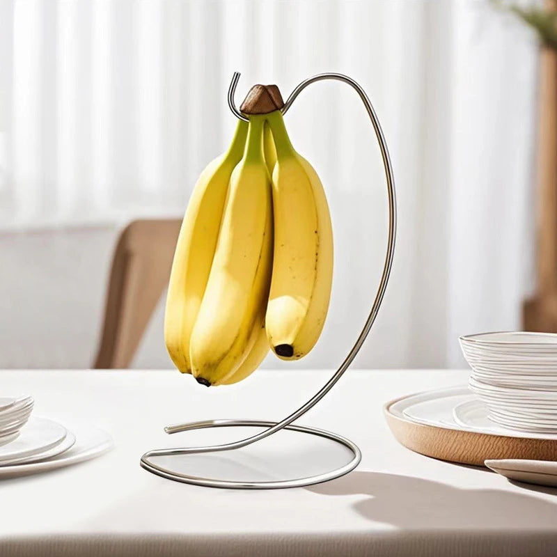 Support à bananes suspendu en inox, gain de place cuisine - Nesty (vue 2)