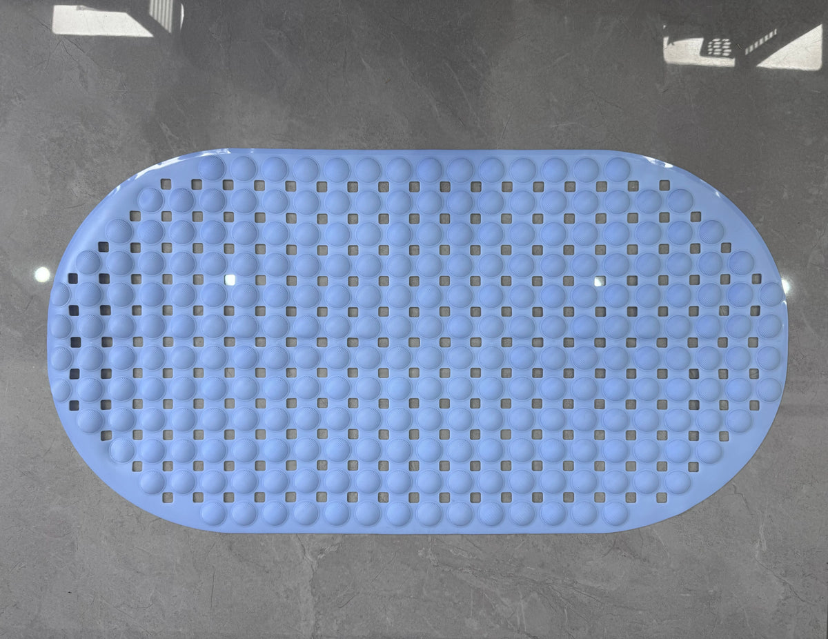 Tapis de baignoire ovale à ventouses — texture antidérapante - Nesty (vue 8)