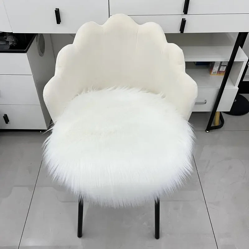 Petit tapis rond moelleux Nesty - Plusieurs coloris (vue 11)