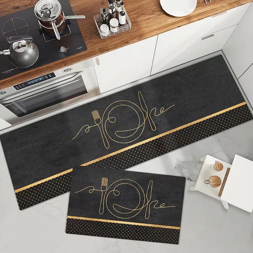 Tapis de chevet long en acrylique Nesty - Uni et absorbant (vue 11)