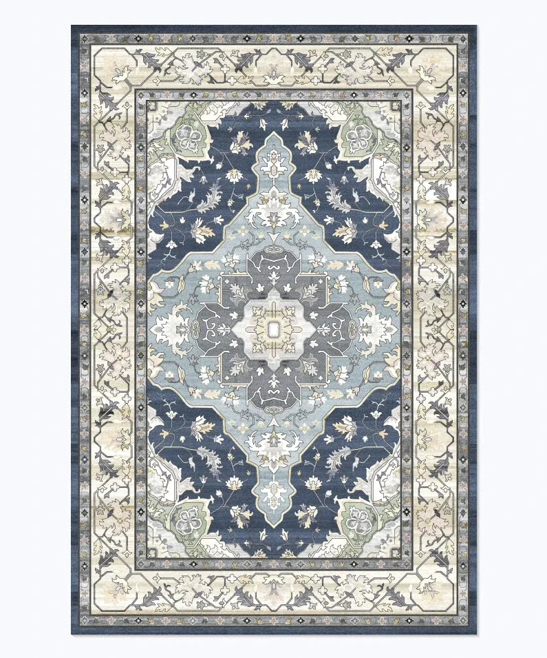 Tapis bohème rétro Nesty - Motif géométrique (vue 9)