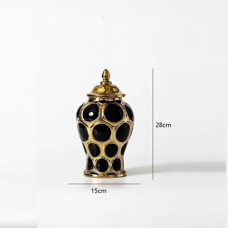 Jarre céramique minimaliste, style rétro italien - Nesty (vue 7)