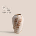 Jarre en céramique artisanale, style wabi-sabi (vue 7) - Nesty