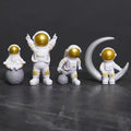 Set de 4 figurines astronaute Nesty - Décoration desktop et jeu éducatif (vue 7)