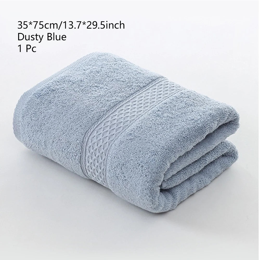 Serviette de bain en coton uni — style hôtel - Nesty (vue 7)