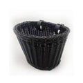 Panier de rangement tressé effet rotin, plastique multi-usages (vue 7) - Nesty