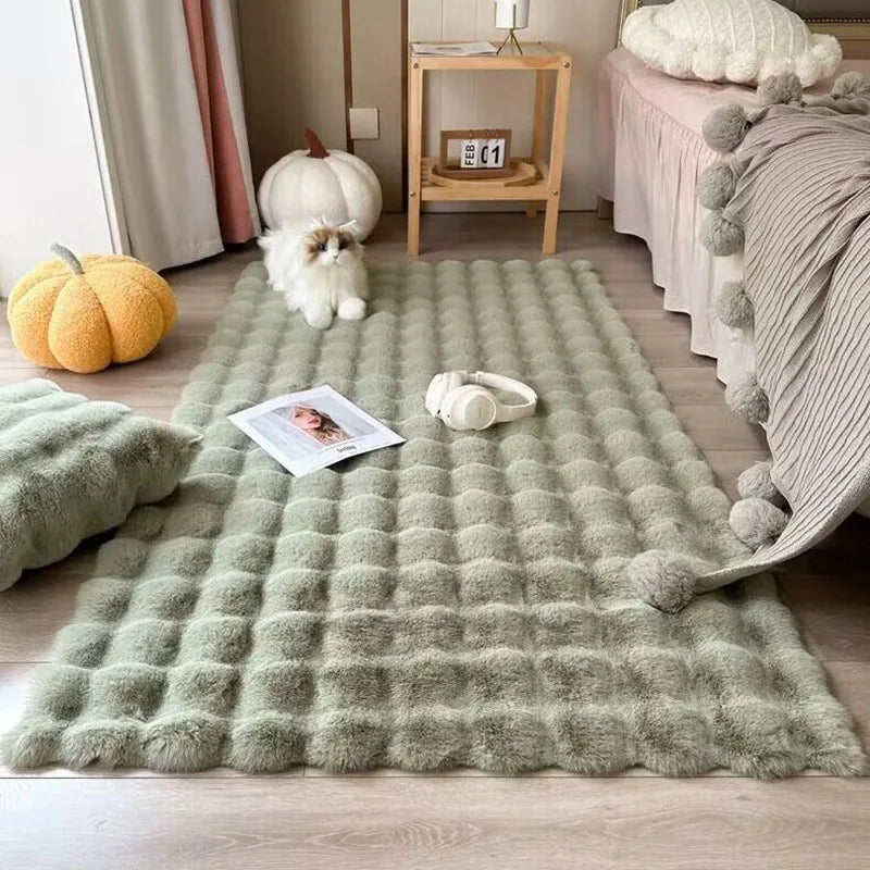 Tapis moelleux façon fourrure — coloris variés (vue 10) - Nesty