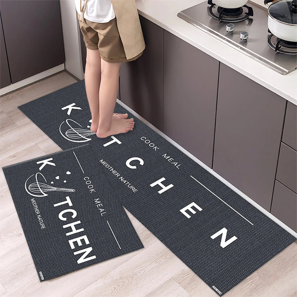Tapis de chevet long en acrylique — uni et absorbant - Nesty (vue 12)