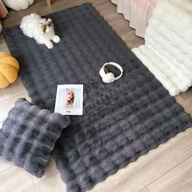 Tapis moelleux façon fourrure Nesty - Coloris variés (vue 12)