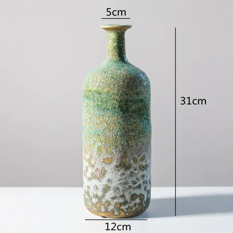 Vase en céramique effet bulles, dégradé de couleur (vue 7) - Nesty