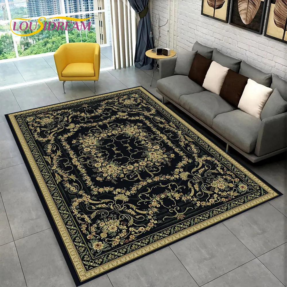 Tapis bohème multicolore pour salon et chambre - Nesty (vue 3)