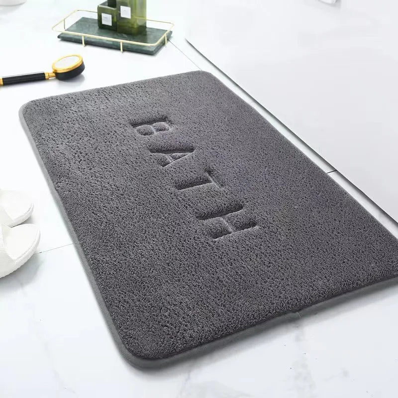 Tapis de bain moelleux en mousse à mémoire de forme (vue 8) - Nesty