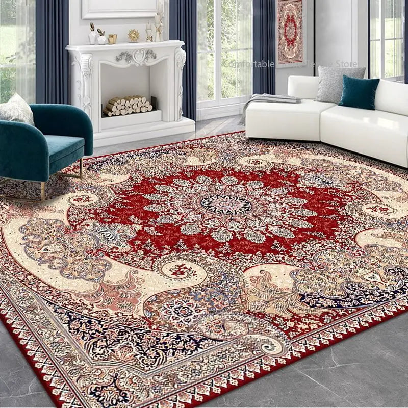 Tapis à motif inspiré persan — grand format (vue 6) - Nesty