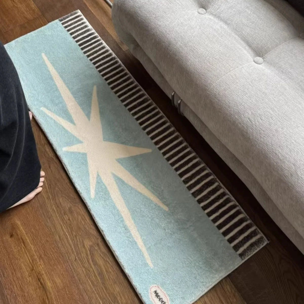 Tapis de chevet long à motif rétro Nesty (vue 5)