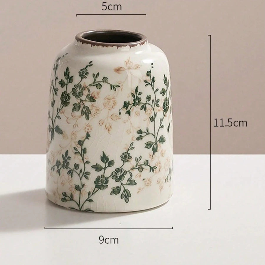 Vase en céramique craquelé — fait main, esprit bohème (vue 9) - Nesty