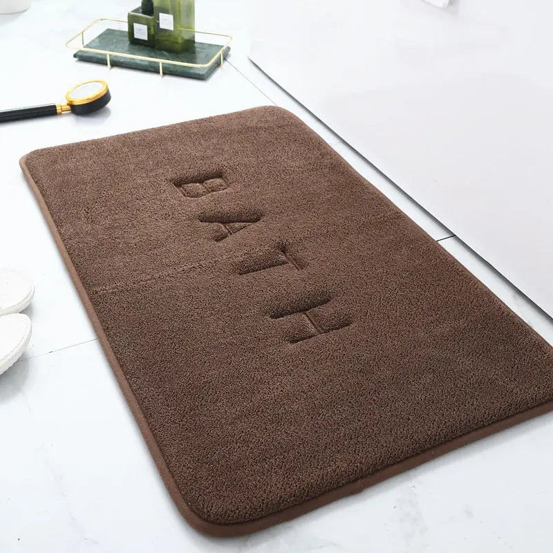 Tapis de bain moelleux en mousse à mémoire de forme (vue 10) - Nesty