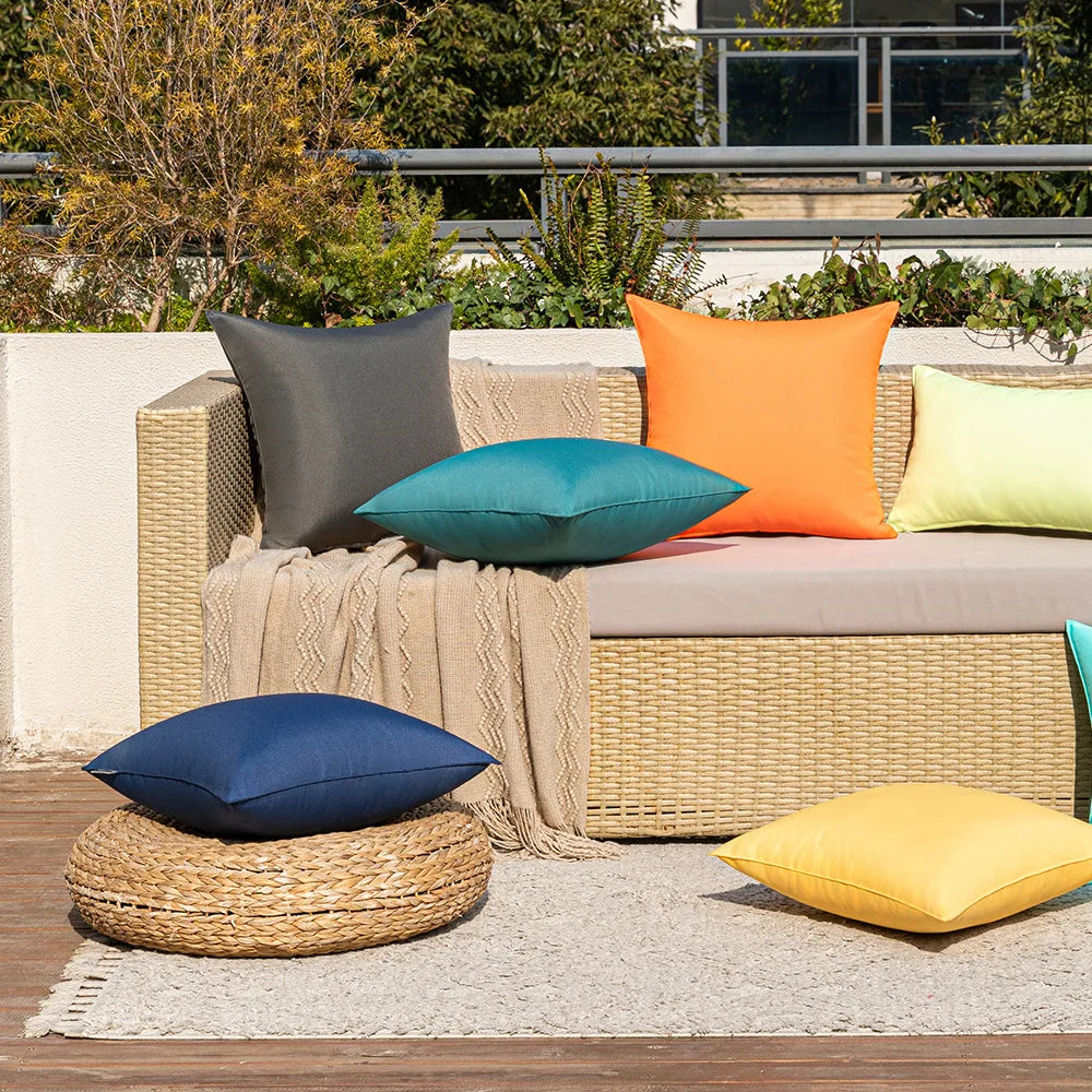 Housses de coussin extérieur imperméables — lot de 2 (vue 5) - Nesty