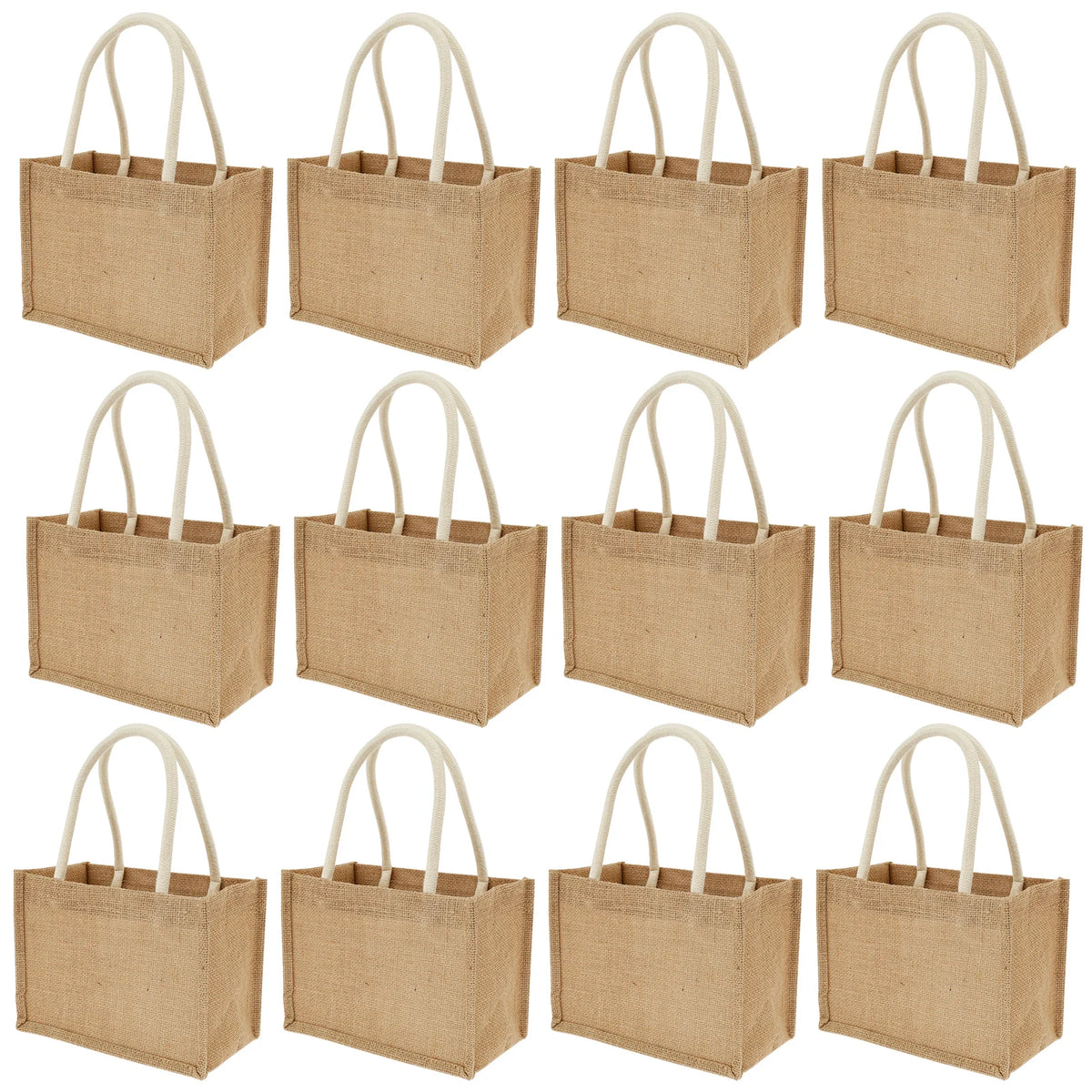 Sac de rangement en toile de coton avec anses - Nesty (vue 9)