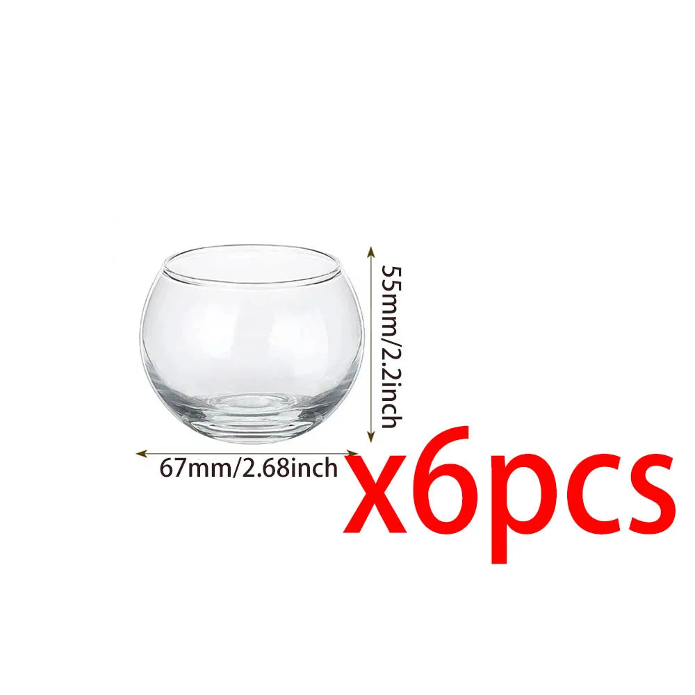 Photophores votifs en verre effet mercure, lot de 2 à 12 (vue 8) - Nesty