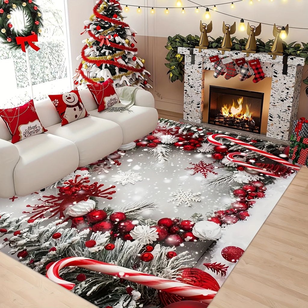Tapis festif de saison Nesty - Descente de lit pour l'hiver (vue 8)