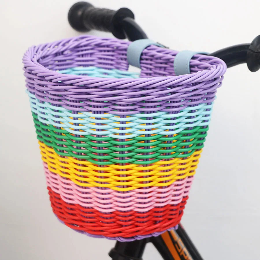 Panier de rangement tressé effet rotin, plastique multi-usages (vue 20) - Nesty