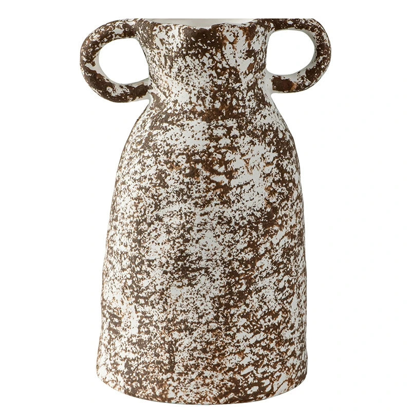 Vase en céramique motif tacheté, terrarium décoratif - Nesty (vue 6)