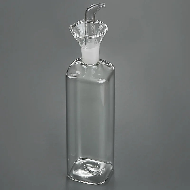 Burette à huile d'olive en verre borosilicate, anti-goutte Nesty (vue 9)