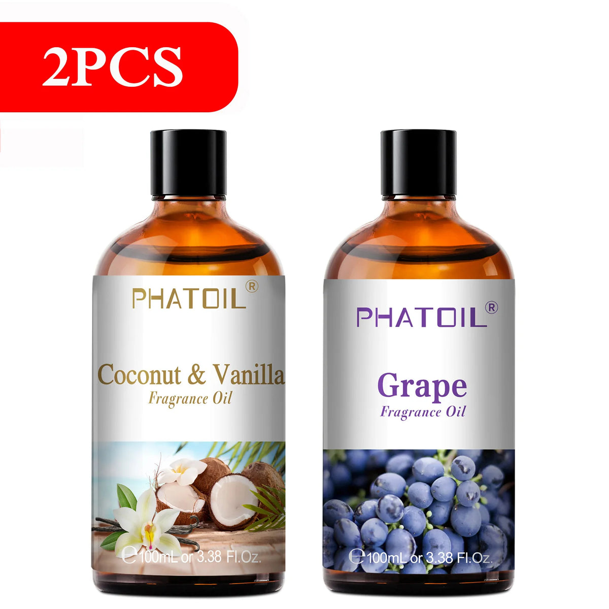 Huile parfumée d'aromathérapie Nesty - Coco, vanille et fraise (vue 14)