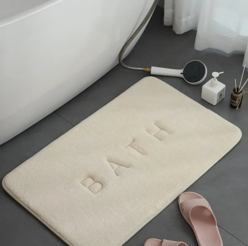 Tapis de bain moelleux en mousse à mémoire de forme (vue 9) - Nesty