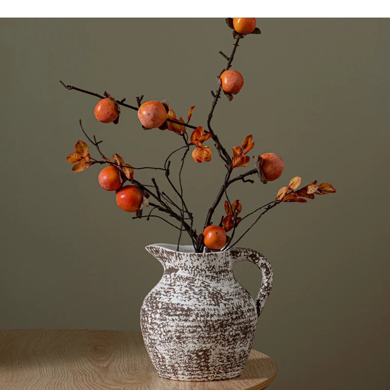 Vase en céramique motif tacheté, terrarium décoratif - Nesty (vue 4)