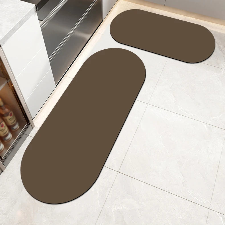 Tapis de cuisine long en diatomée Nesty - Antidérapant (vue 12)