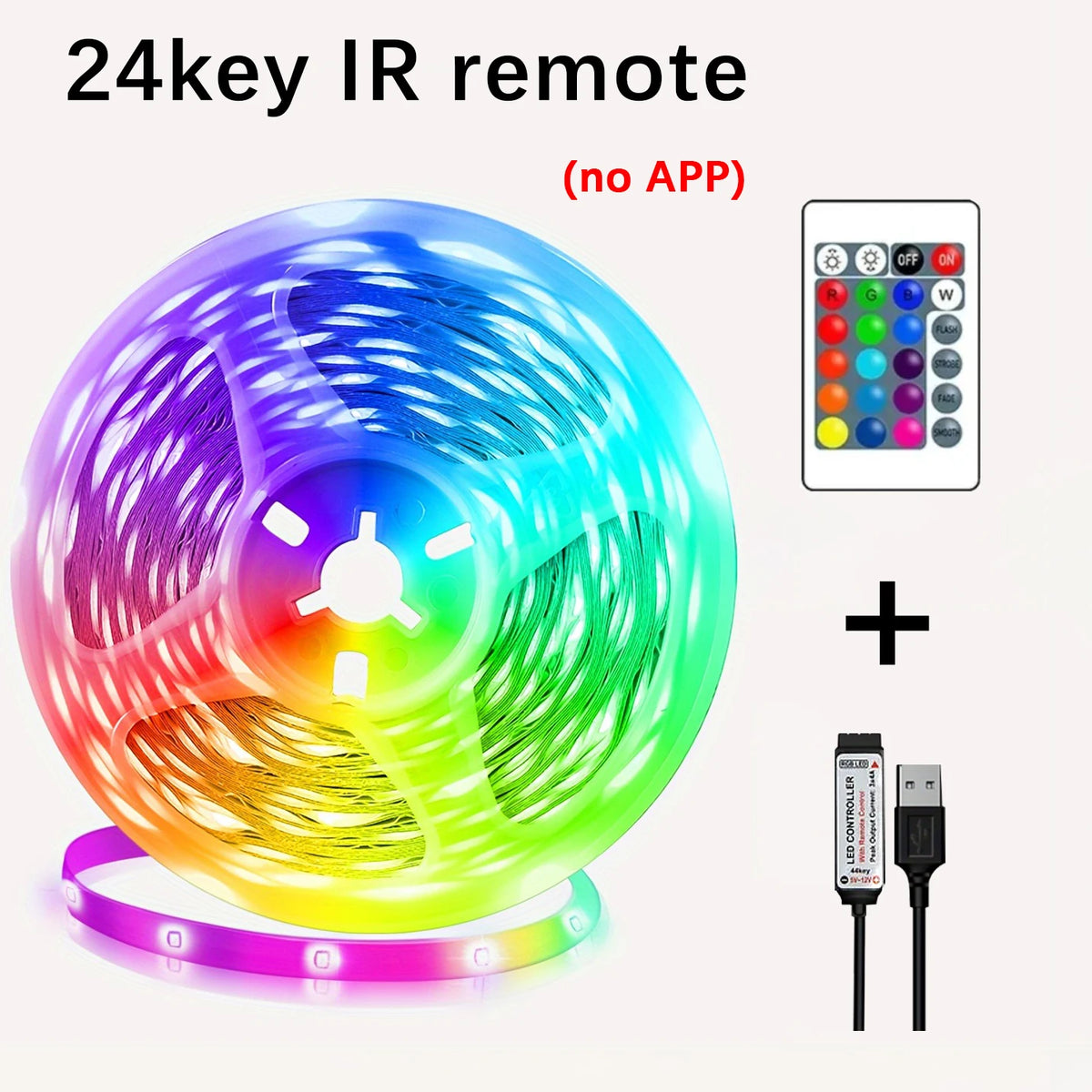 Ruban LED USB flexible Nesty - Bande lumineuse pour chambre (vue 10)
