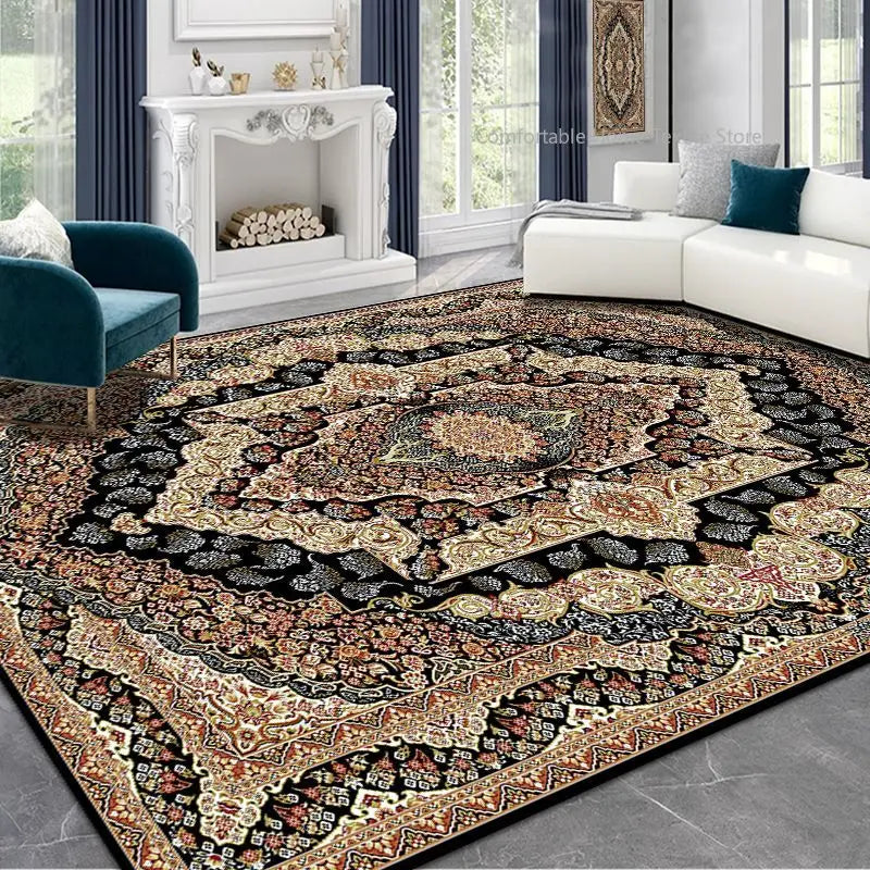 Tapis à motif inspiré persan Nesty - Grand format (vue 11)