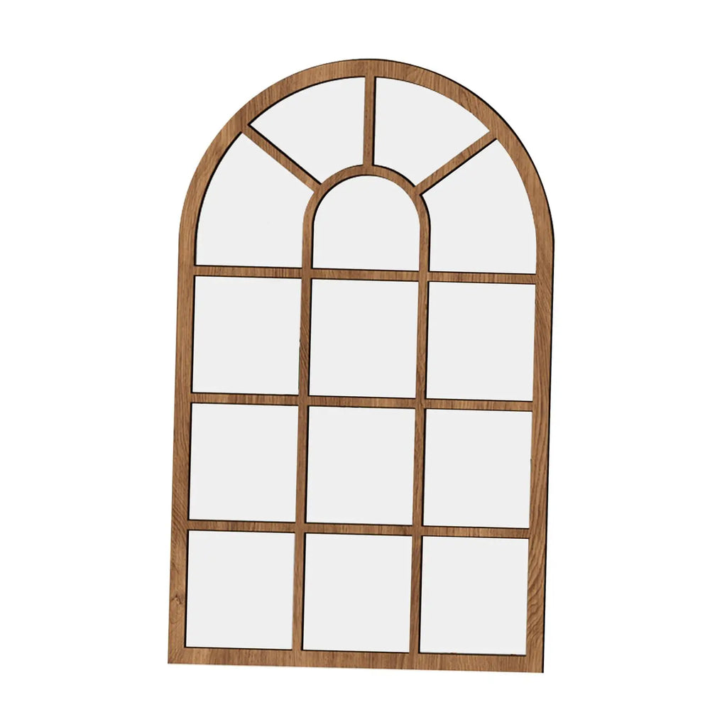 Miroir fenêtre en bois et acrylique Nesty - Trois coloris (vue 9)